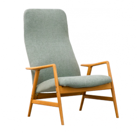 KONTOUR RECLINING LOUNGE CHAIR BY ALF SVENSSON