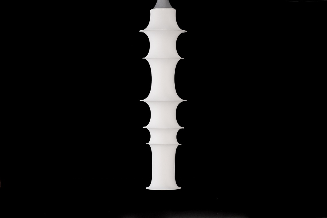 Bruno Munari Falkland hanging lamp by Danese Milano